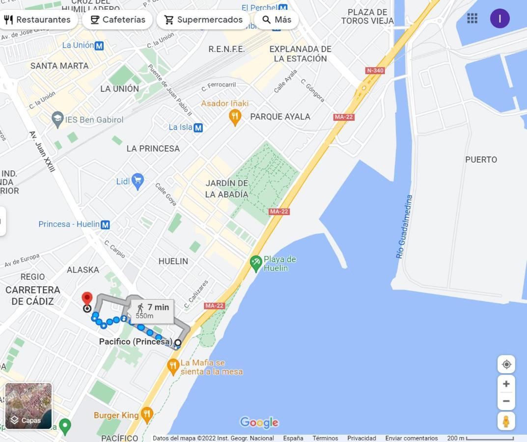 Huelin Beach Malaga Ngoại thất bức ảnh